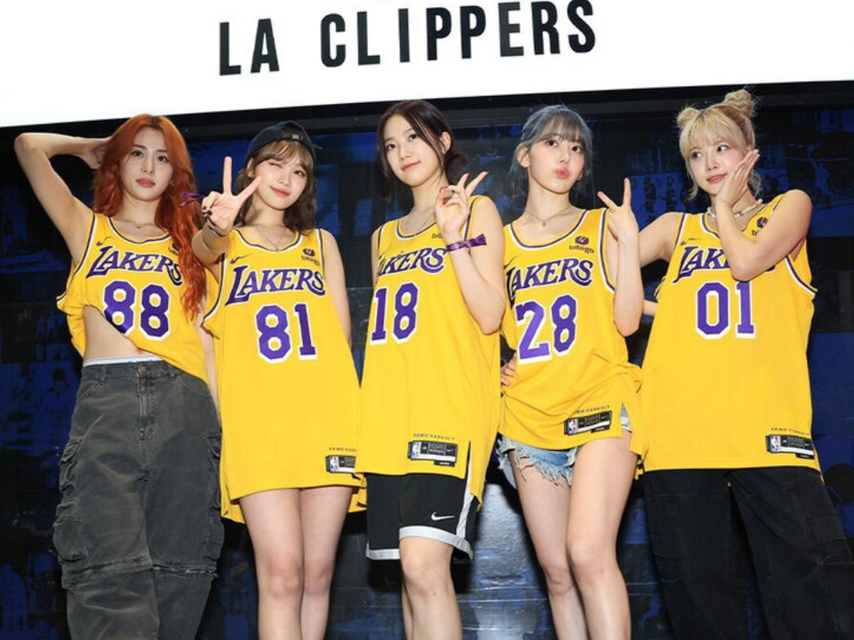 Dàn idol Kpop cực phẩm xuất hiện tại trận đấu của Los Angeles Lakers