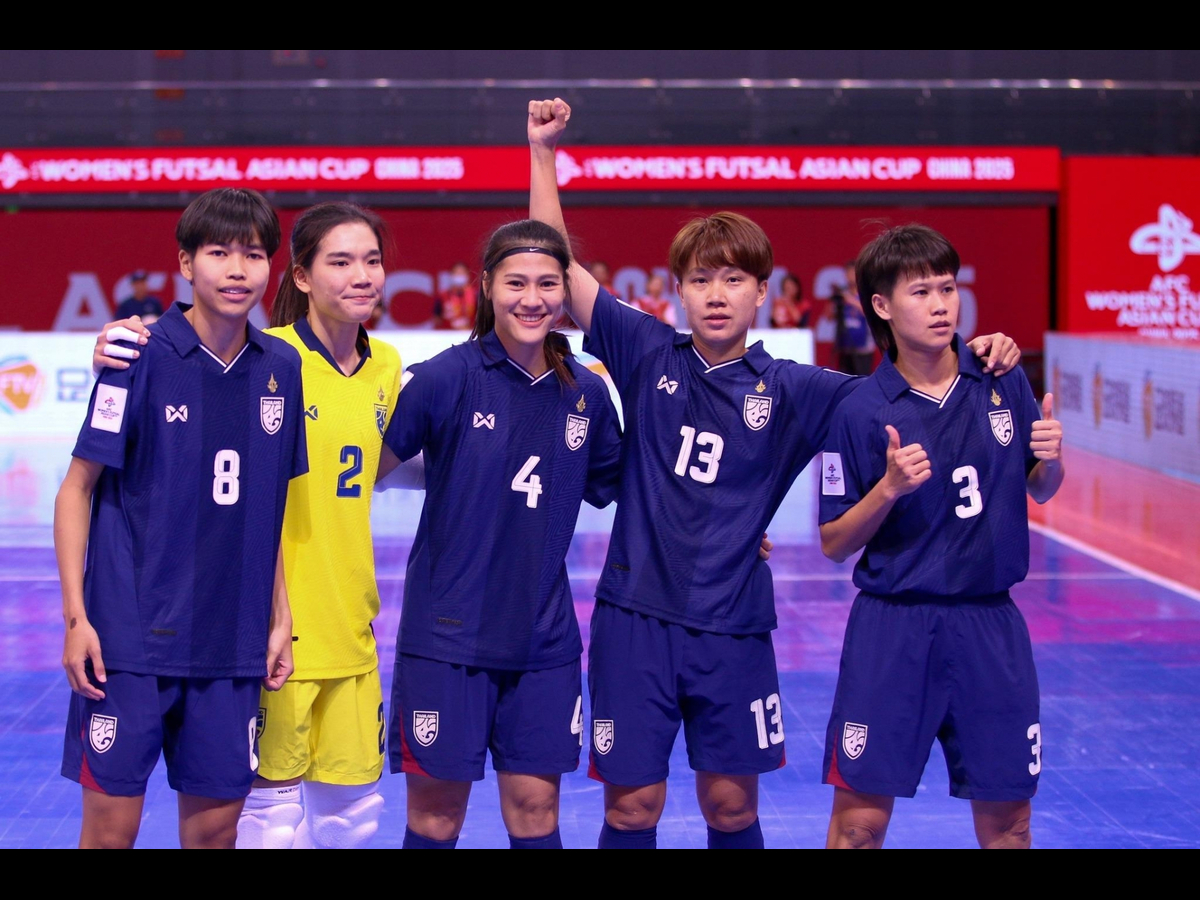 Tuyển Futsal nữ Thái Lan đã ghi dấu ấn lịch sử khi giành vé tham dự World Cup
