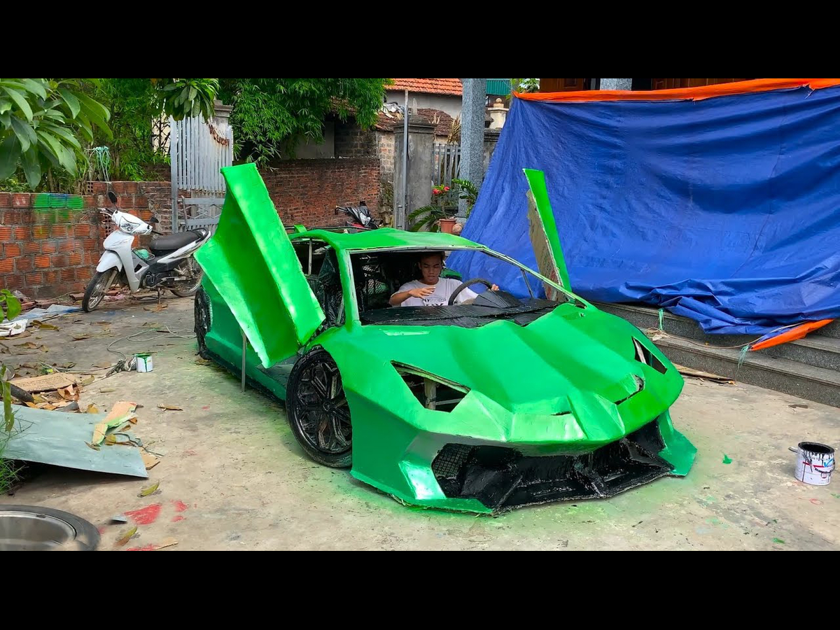 Lamborghini Aventador SVJ được chế tạo từ 'phế liệu' chỉ với 12 triệu