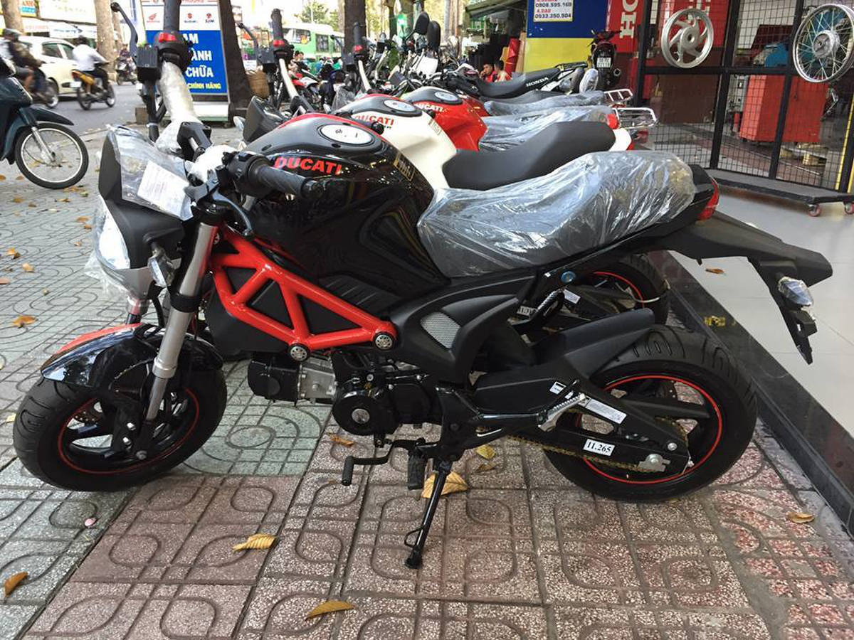 Xe Ducati Mini giá bao nhiêu